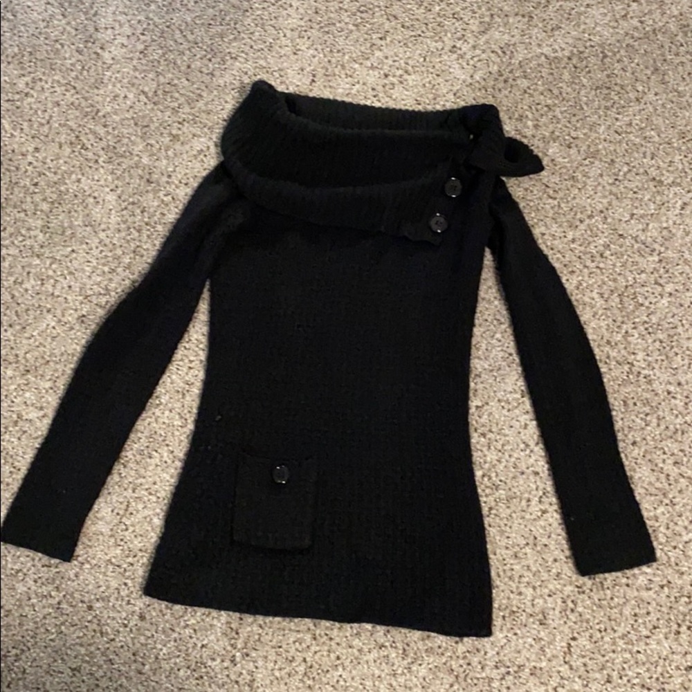 Black sweater
